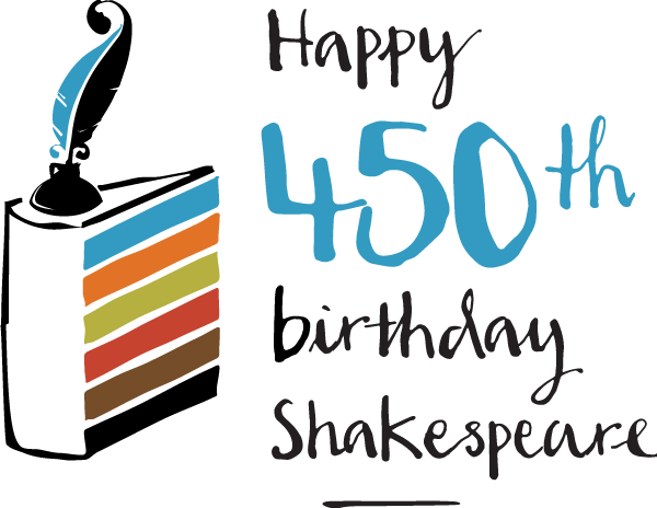 bell shakespear 450th birthday logo